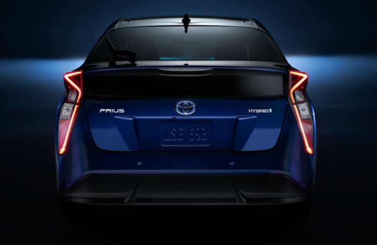2017 toyota prius rear bumper taillights