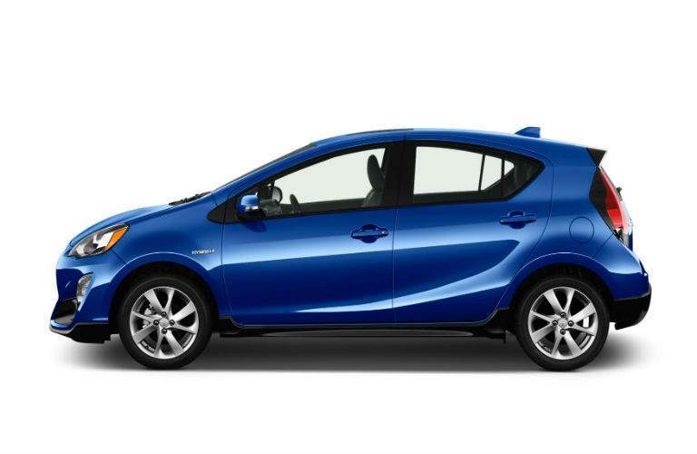 The base trim of the 2018 Prius C still has lots of standard equipment