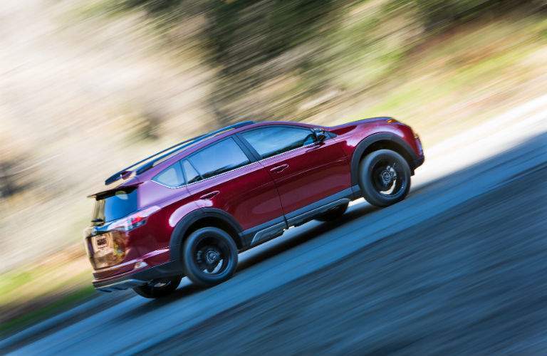 Performance is provided by the same reliable engine used in previous RAV4 models