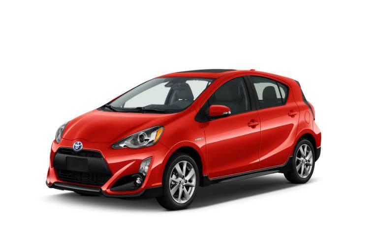 More versatility is added to the interior of the 2018 Prius C Two