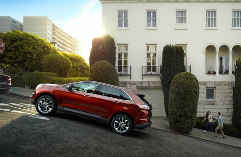 2016 ford edge exterior red