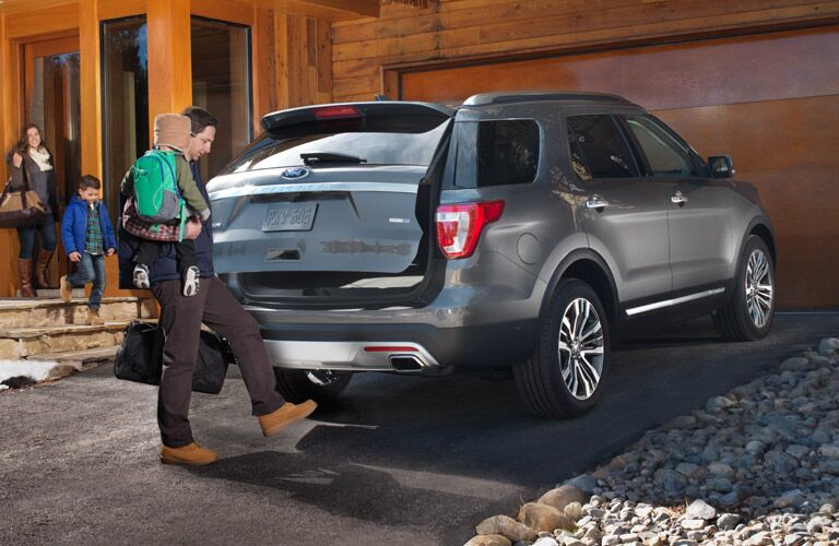 2016 ford explorer liftgate updated design headlights LED
