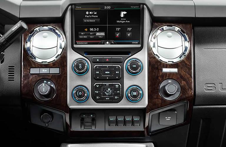 2016 f-350 interior dashboard touchscreen
