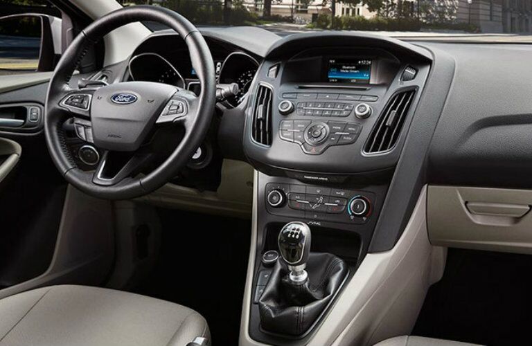 2016 ford focus interior touchscreen rearview camera fuel economy steering wheel