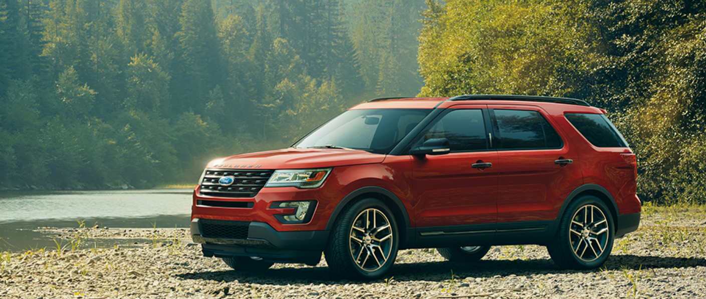 2017 Ford Explorer Burlington Vt 2017 Ford Explorer Red Exterior