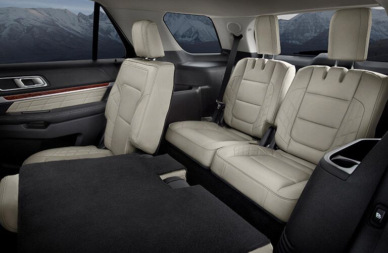 2019 Ford Explorer back seats
