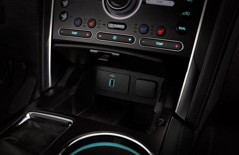 2019 Ford Explorer dash and console