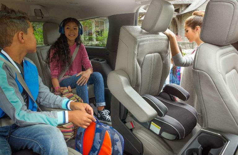 The interior of the 2018 Ford Expedition is very adaptable for large families