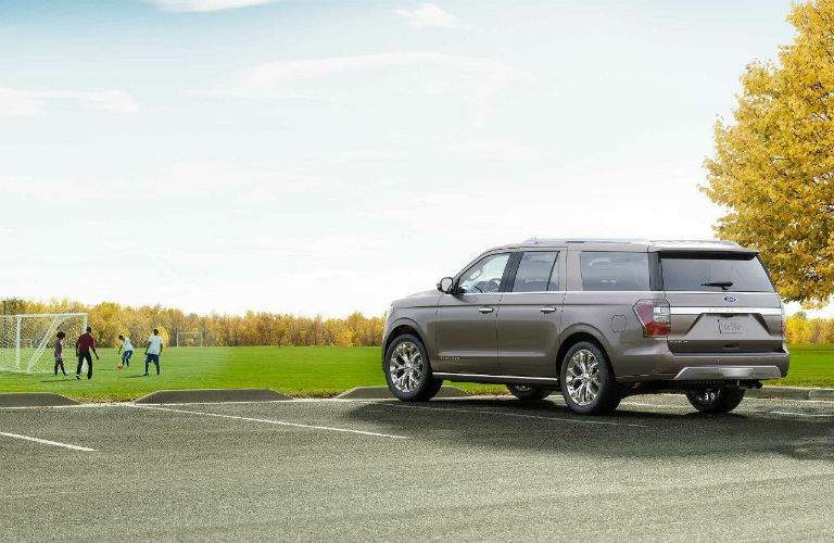 The top of the line Plantinum version of the 2018 Ford Expedition offers just about all available features