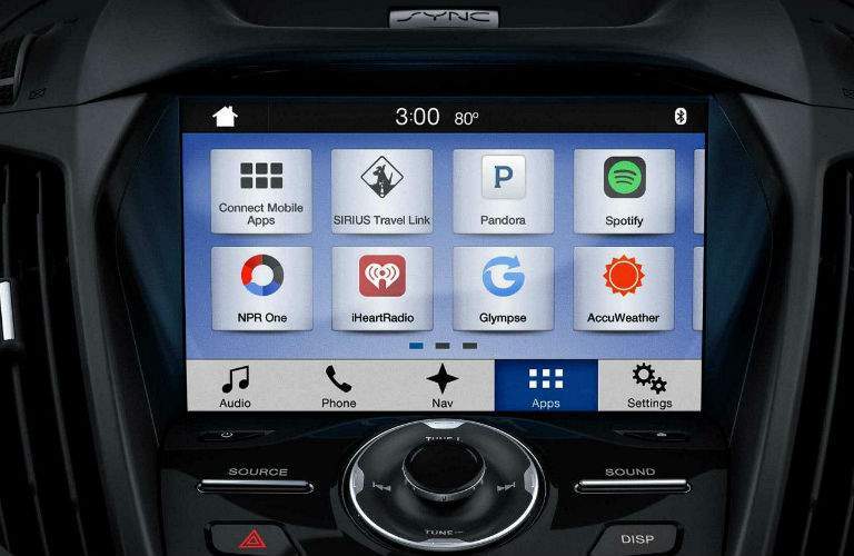 Android and Apple smartphone apps can be integrated into the Sync 3 infotainment system
