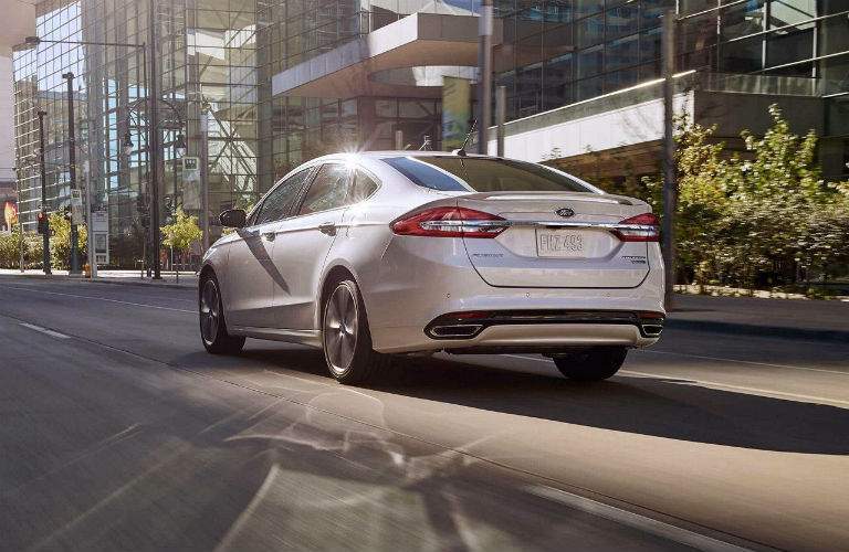 The 2018 Ford Fusion has one of the largest trunks in its class