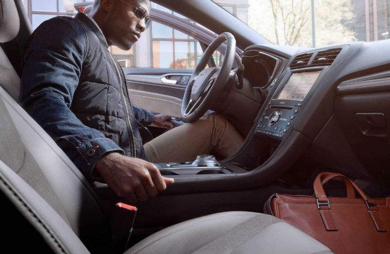 The interior of the 2018 Fusion is one of its most popular elements