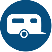 trailer blue button