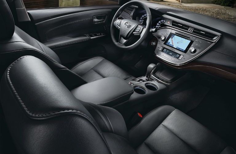 2018 Toyota Avalon front seat view.