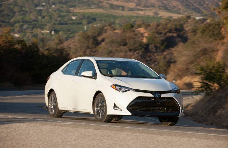 The LE Eco trim of the 2018 Corolla has special aerodynamic features for maximum fuel efficiency