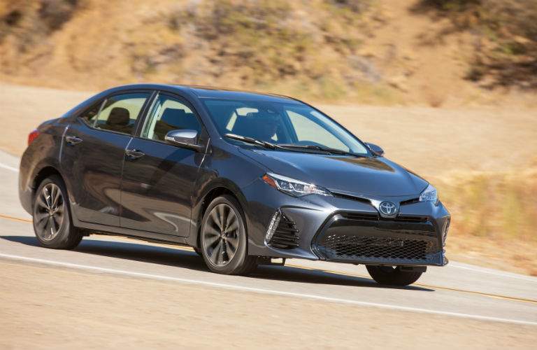 The Corolla XLE really starts to show the kind of refinement available with the compact sedan
