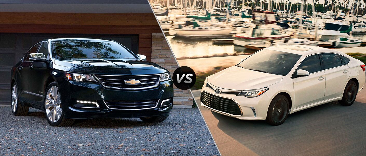2016 Chevy Impala Vs Toyota Avalon