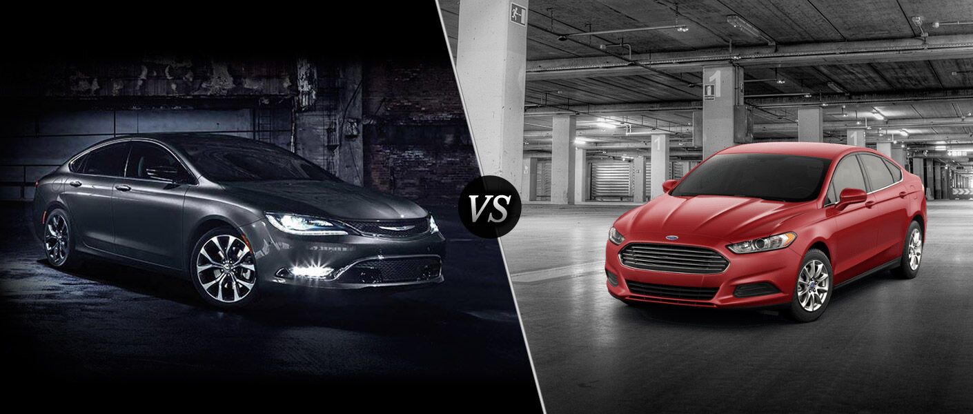 2016 Chrysler 200 vs 2016 Ford Fusion