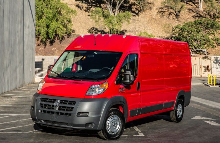 2016 Ram ProMaster color options