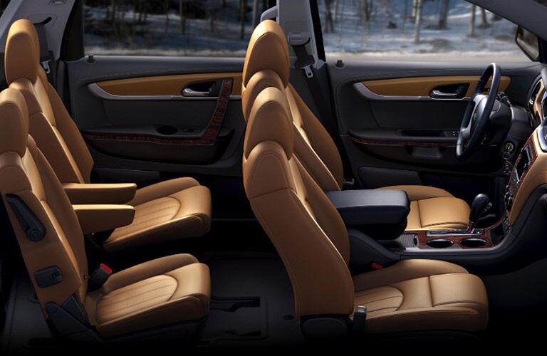 2016 Traverse seating