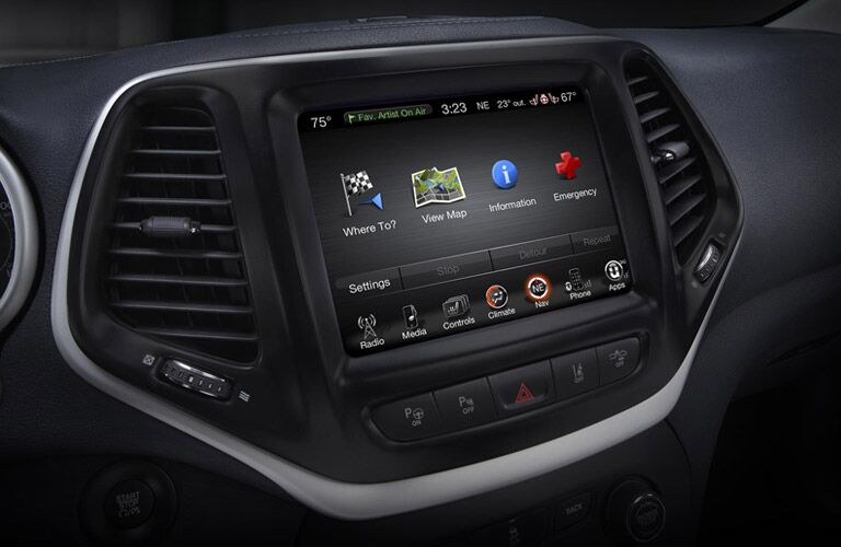 2016 Jeep grand Cherokee navigation