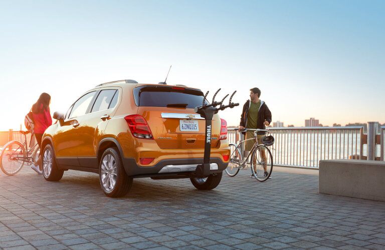 2017 Chevy Trax bike rack