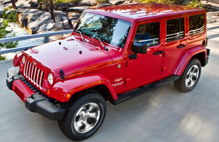 2017 Jeep Wrangler Unlimited Red Exterior