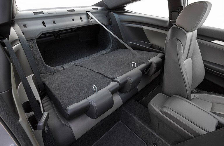 2017 honda civic interior rear seat folded down cargo area
