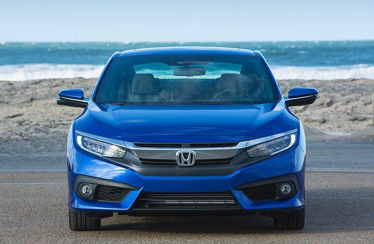 2017 honda civic coupe exterior grille headlights