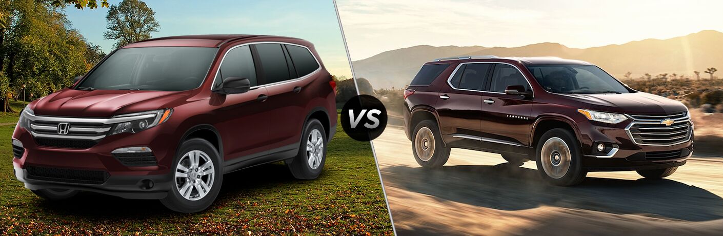 2018 Honda Pilot Vs 2018 Chevrolet Traverse
