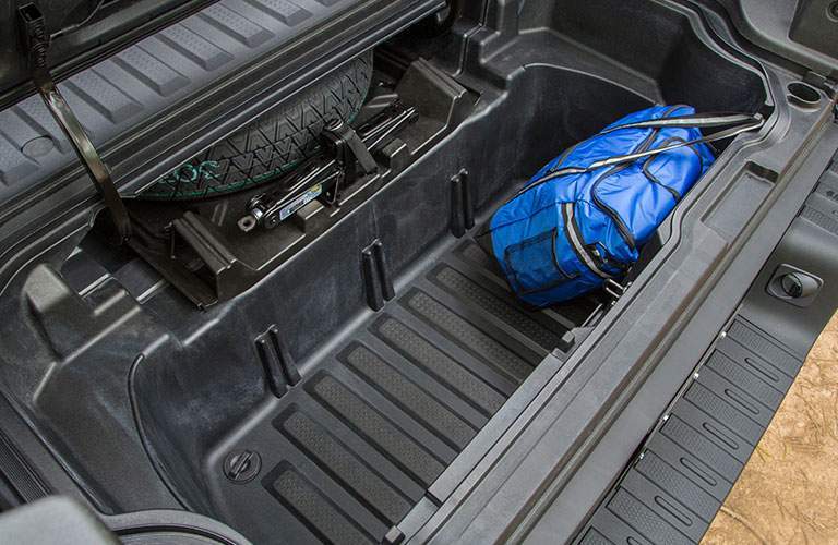 The In Bed Trunks of the 2018 Honda Ridgeline