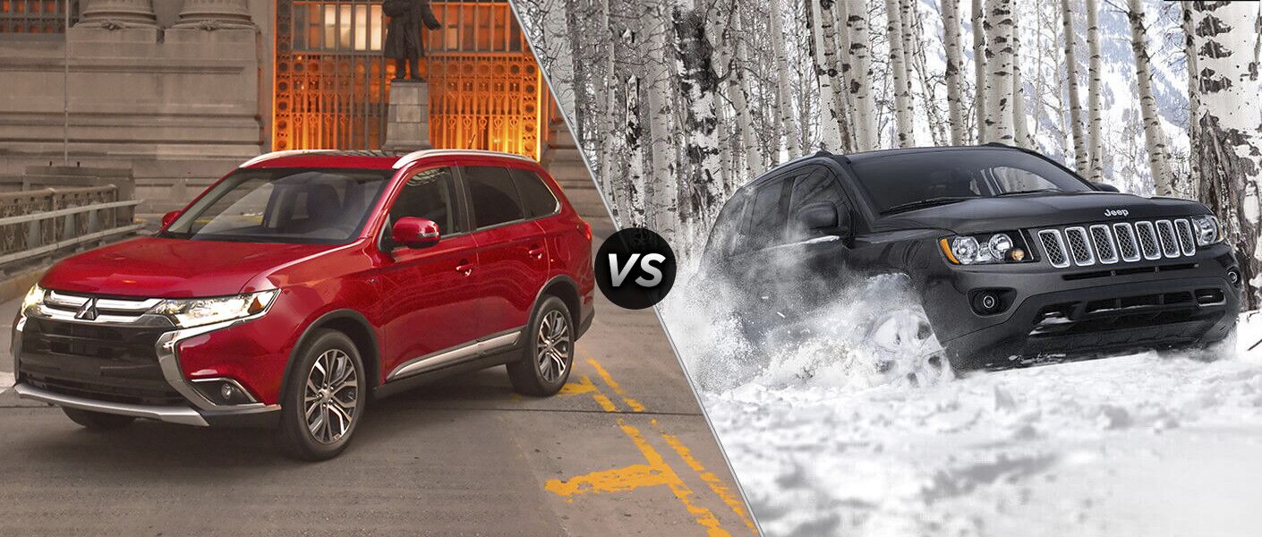 2016 Mitsubishi Outlander vs 2016 Jeep Compass Latitude