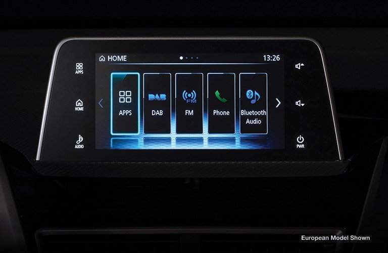 2018 Mitsubishi Eclipse Cross interior infotainment system