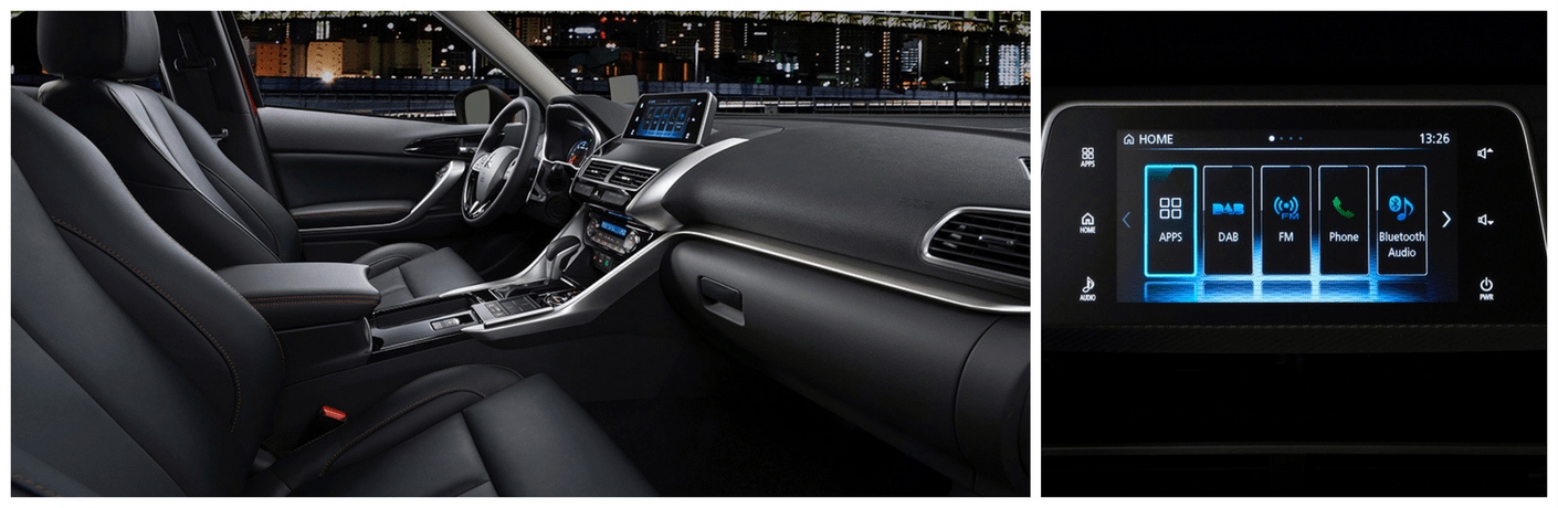 2018 Mitsubishi Eclipse Cross interior features