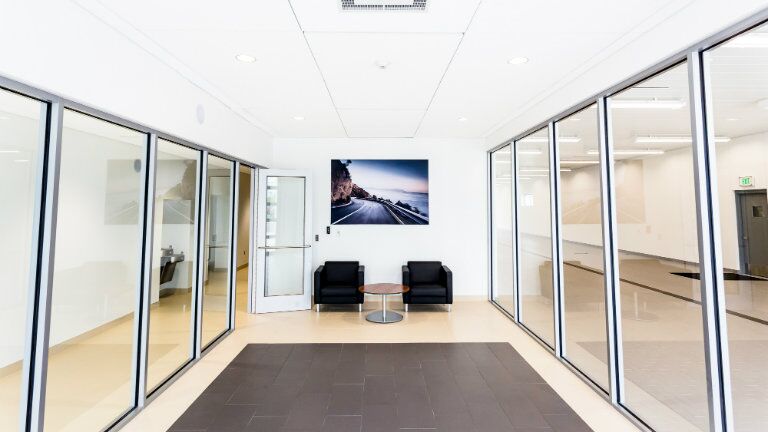 BMW delivery bay at the New BMW and Volkswagen of Topeka