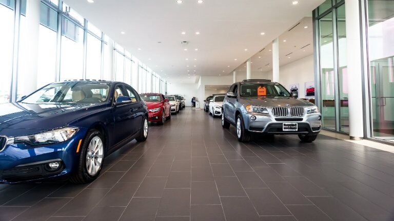 new state-of-the-art showroom at the New BMW and Volkswagen of Topeka