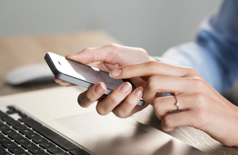 scheduling a car service appointment with your cell phone
