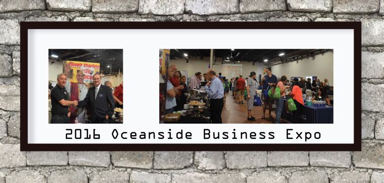 2016 Oceanside Business Expo. Classic Chariots and Mayor of Oceanside