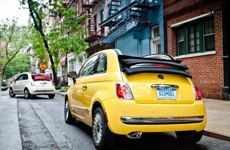 2017 Fiat 500C Color Options