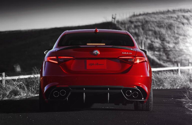 2017 Alfa Romeo Giulia LED taillights