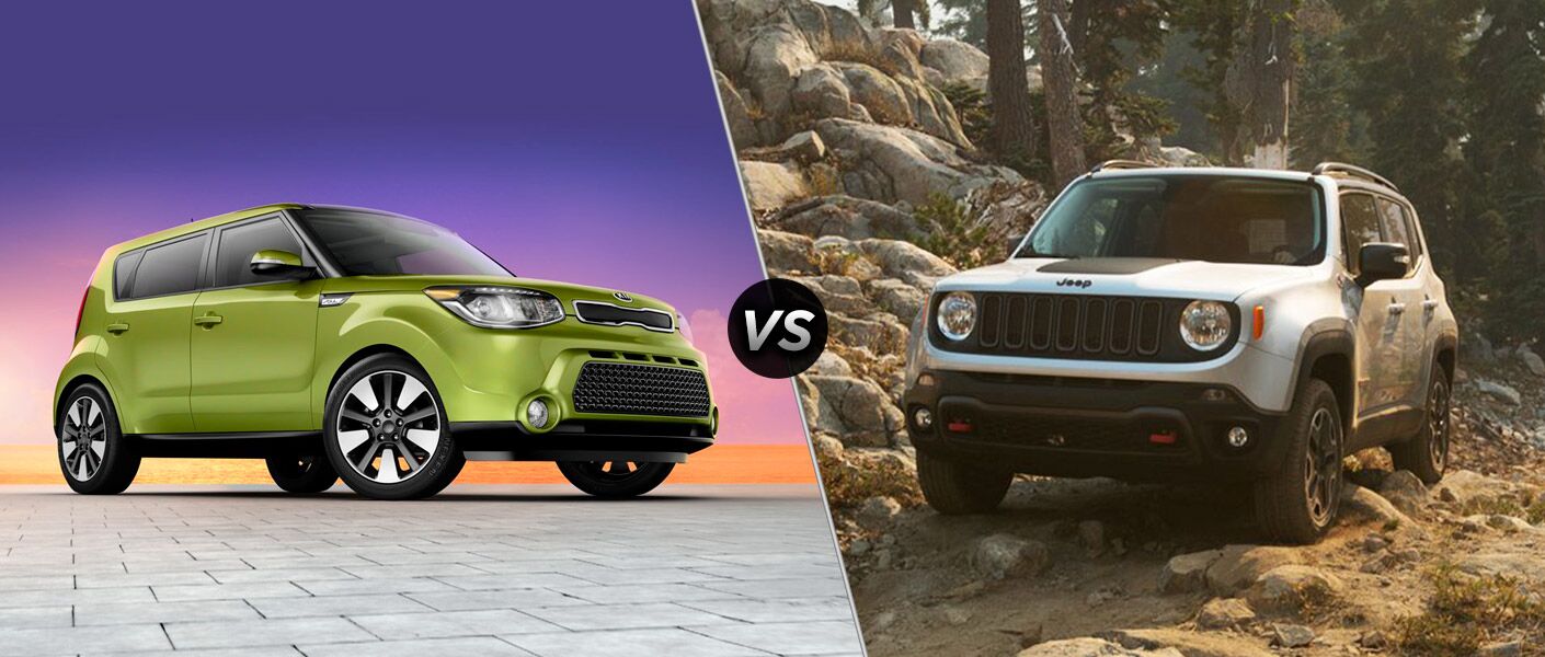 2015 Kia Soul Vs 2015 Jeep Renegade