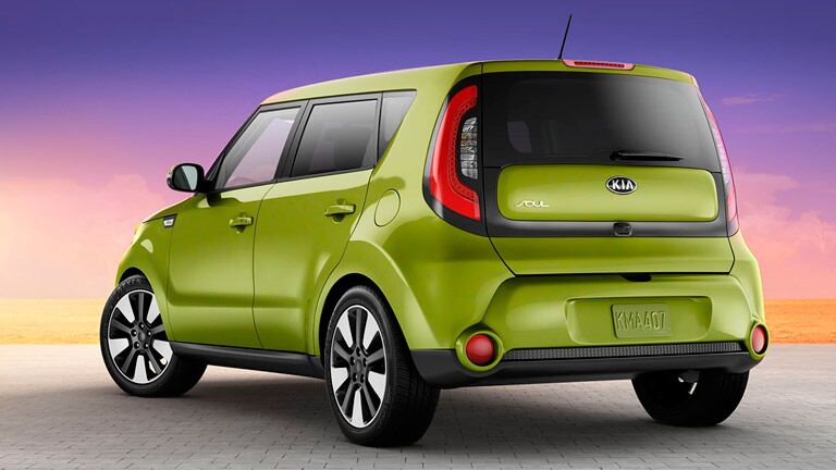 2015 Kia Soul Rear Green