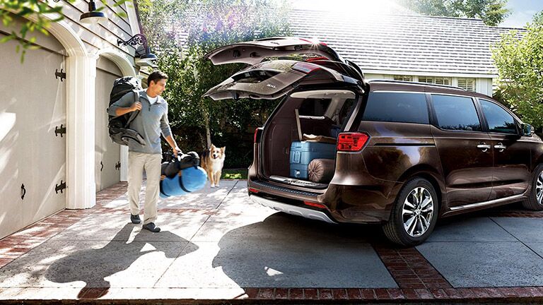 2016 Kia Sedona Rear Cargo Space