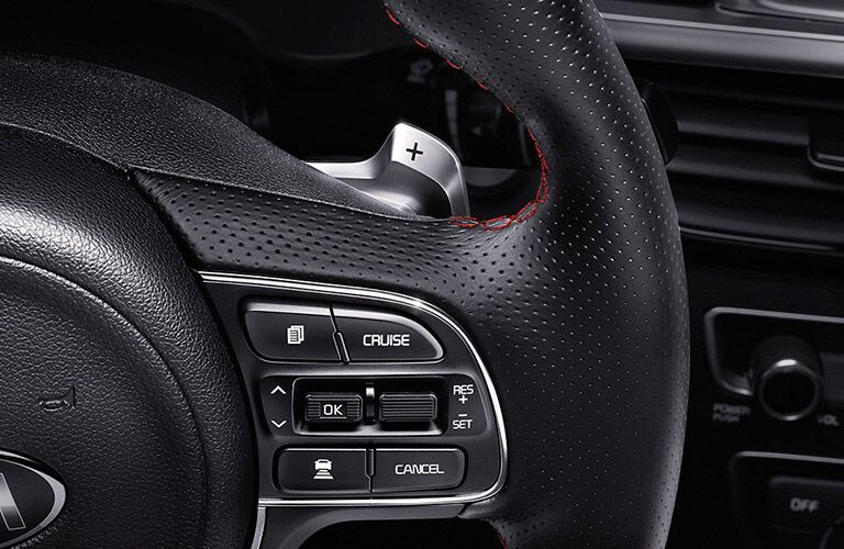 2016 Kia Optima steering wheel audio controls