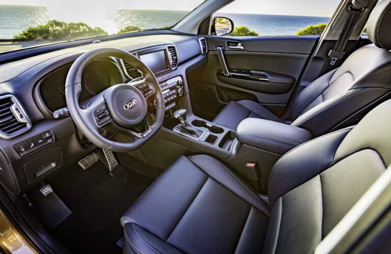 2017 Kia Sportage infotainment system