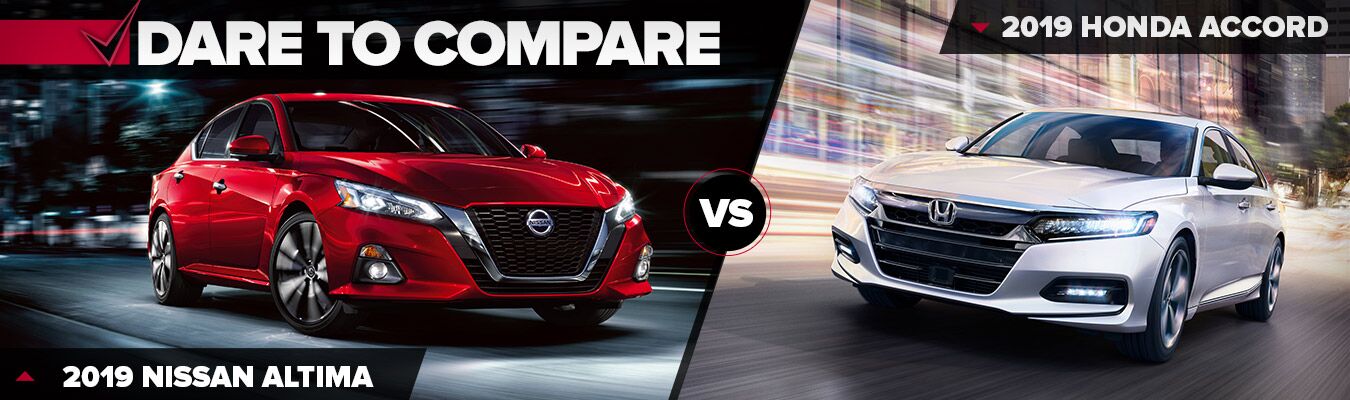 2019 Nissan Altima vs 2019 Honda Accord