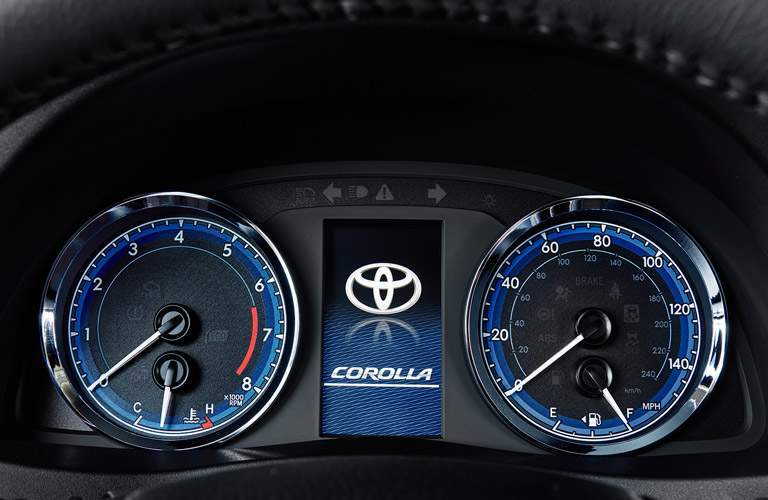 2017 toyota corolla instrument cluster