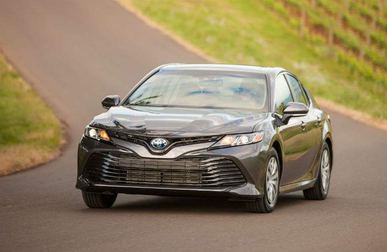 2018 Toyota Camry Hybrid Exterior Driver Side Front Angle
