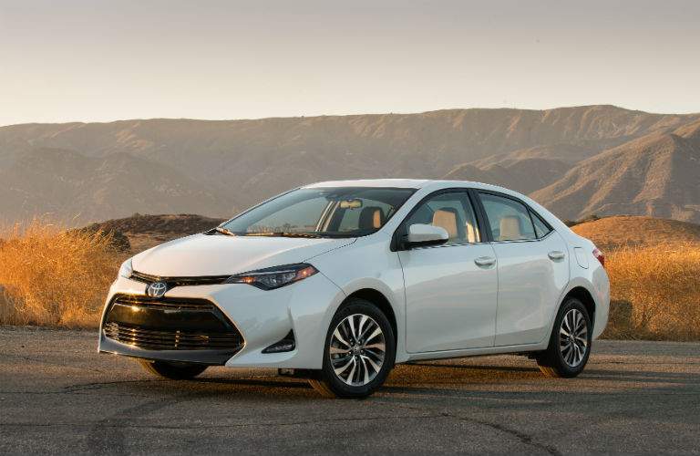 2018 Toyota Corolla Exterior Driver Side Front Profile