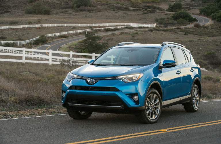 2018 Toyota RAV4 Hybrid Exterior Driver Side Front Profile